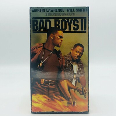 Bad Boys II, Martin Lawrence, Will Smith, 2003, VHS