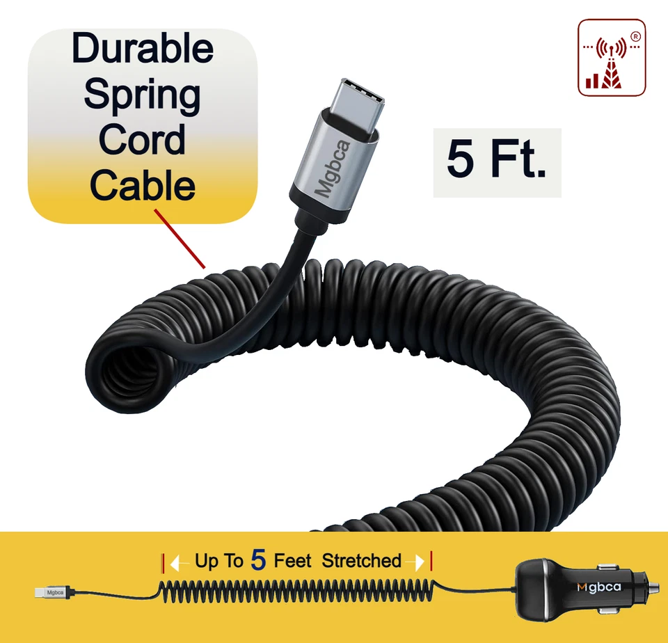 Mgbca Sonic Type-C Car Charger, PD QC 3.0 Fast 51 Watt for Galaxy S23 FE/ S21 FE - Image 4 of 4