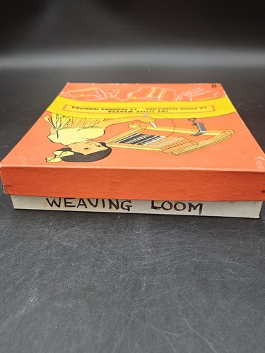 Vintage Kircher Rahmen Wood Weaving Loom The Little Weaver Model KR2 7.5"x8" - Picture 6 of 6