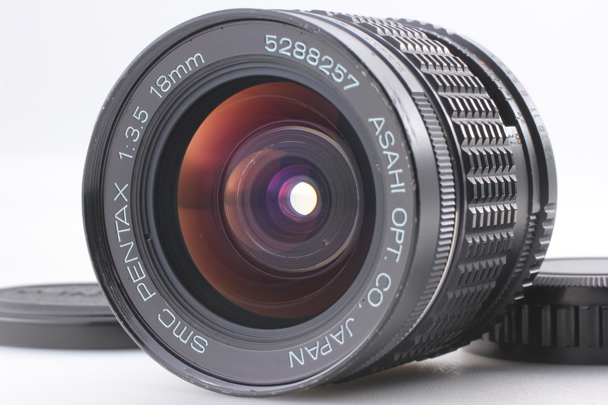 ペンタックス　SMC PENTAX 18mm f3.5  Kマウント 希少レンズ smc PENTAX 18mm F3.5 - ペンタックス唯一の18mmレンズ