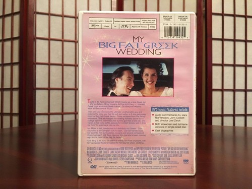 My Big Fat Greek Wedding (DVD, Cine, Cinema, 2003, Widescreen & Full Frame) - Imagen 3 de 3