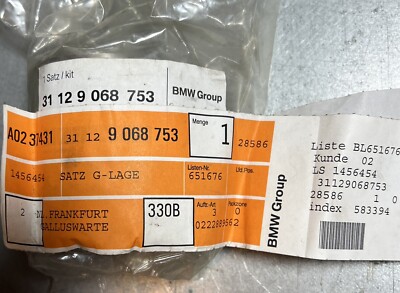 ORIGINAL BMW Querlenkerlager 5er E39 Z8 E52 vorne oben 31129068753