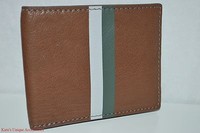$45 Fossil Brand Genuine Leather Jet Bifold Med Brown Men's Wallet Gift Idea $45 Fossil Brand Genuine Leather Jet Bifold Med Brown Men's Wallet Gift Idea