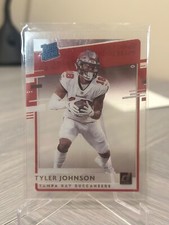 2020 Panini Chronicles Clearly Donruss Rated Rookie Acetate - Tyler Johnson - RC
