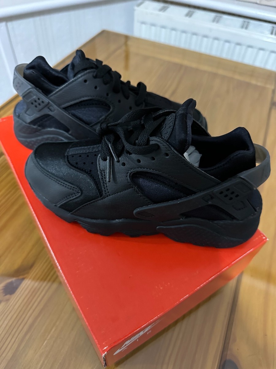 Nike Air Huarache Women's Trainers UK EU Black NE BNIB GENUINE