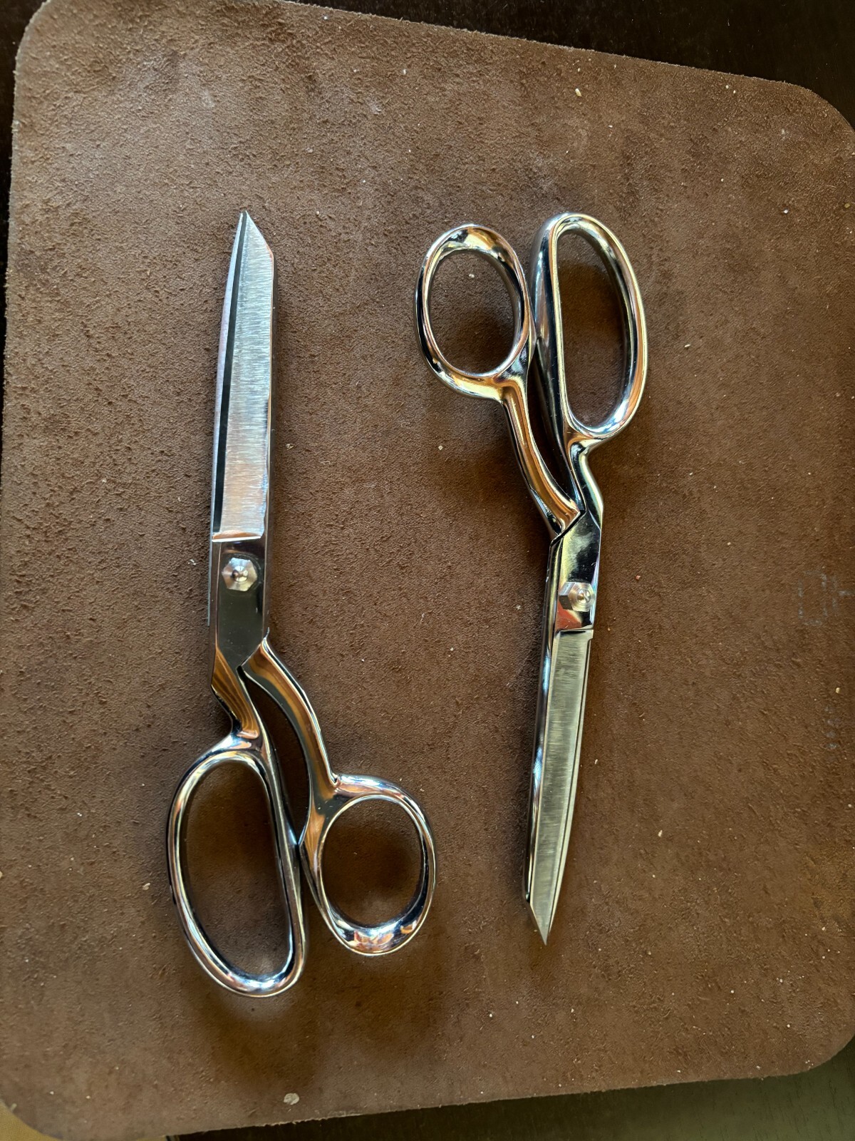 Gingher Chrome 8” True Left Handed Dressmakers Scissors Recently Pro