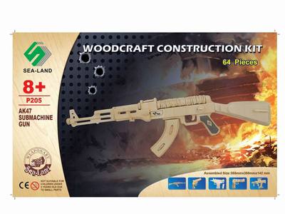 3d wood AK-47
