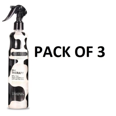 Morfose Milk Therapy Hair Conditioner Spray 400 ml PACK OF 3
