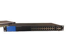 Linksys LGS326P 26-Port Smart Gigabit PoE Switch