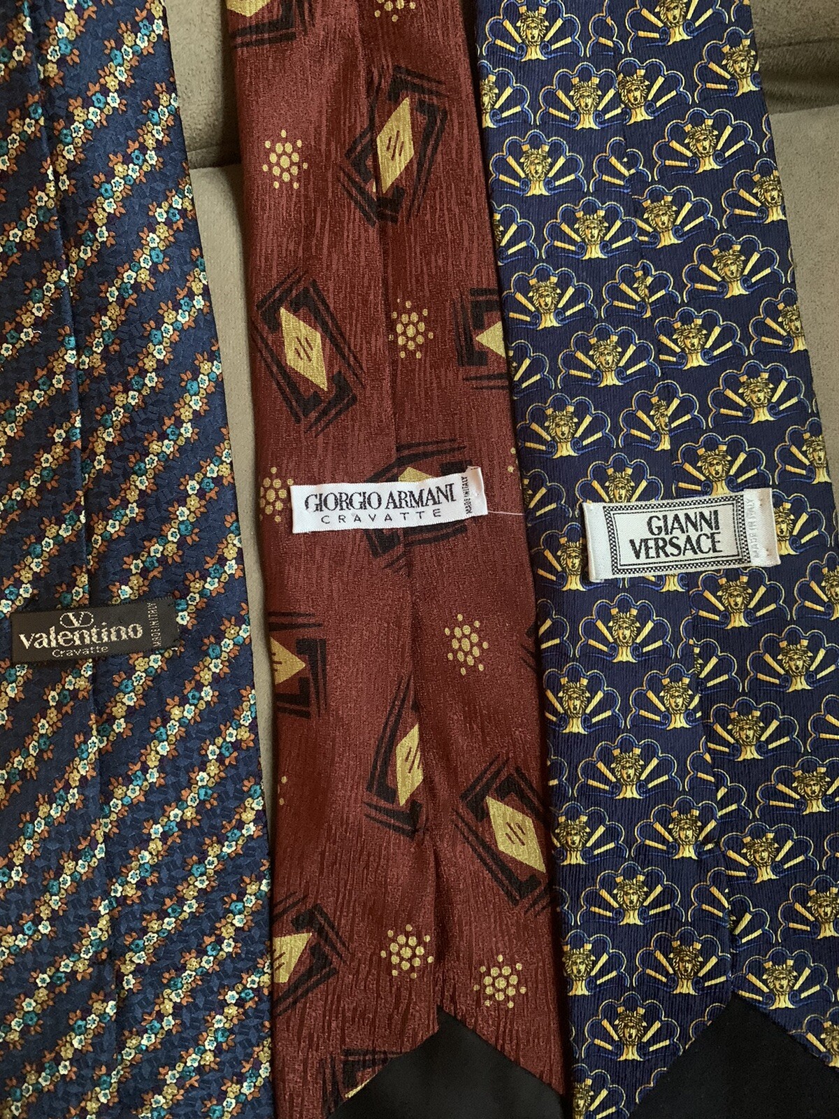 Gianni Versace Valentino Giorhio Armani made in