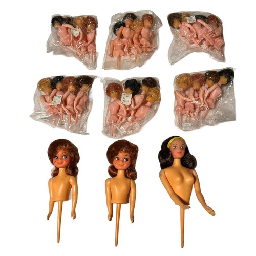 Wilton Barbie Style Cake Toppers 70er Kunststoff Vintage Lot Cupcake