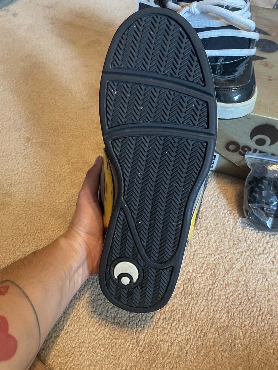OSIRIS SOUTH BRONX BANANA SHOE コンソリバナナ Osiris South Bronx 香蕉溜冰鞋黑色黄色系带中帮男式7.5 码| eBay