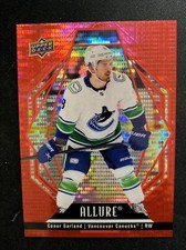 22-23 UD Allure Hockey Red Rainbow 47 Conor Garland