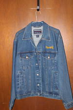 Vintage Imagine Odzież sportowa Odzież wierzchnia Kurtka dżinsowa Medium Denim- Harrah's- Nowa