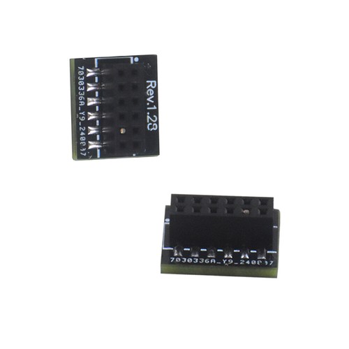 12 Pin SPI TPM2.0 Security Module Remote Card for ASUS/MSI Motherboard - Afbeelding 4 van 5
