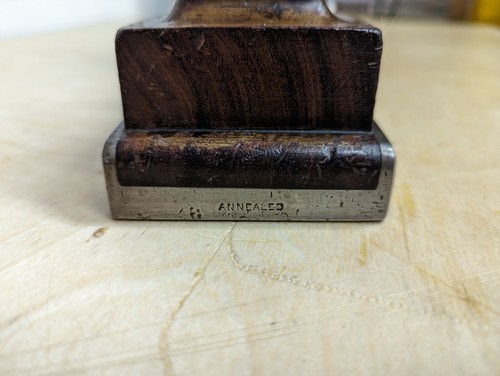 norris a13 annealed iron rosewood infill plane with brass gunmetal lever cap - Picture 4 of 13