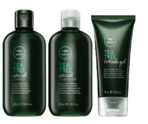 Paul Mitchell Tea Tree Special Shampoo, Conditioner 10.1 oz & Styling Gel 2.5 oz - Picture 1 of 4
