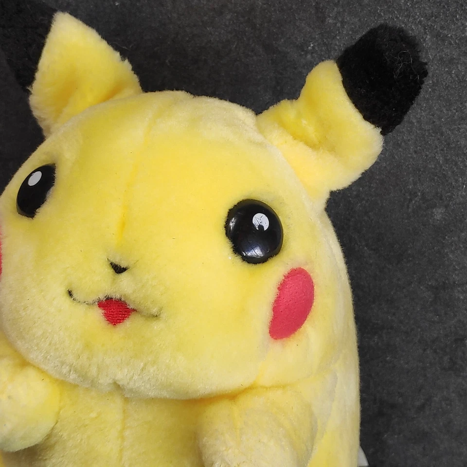 Pokemon Pikachu Mit Sound, Wangen Leuchten & Ohren wackeln| 1999 Hasbro Vintage  - Bild 2 von 4