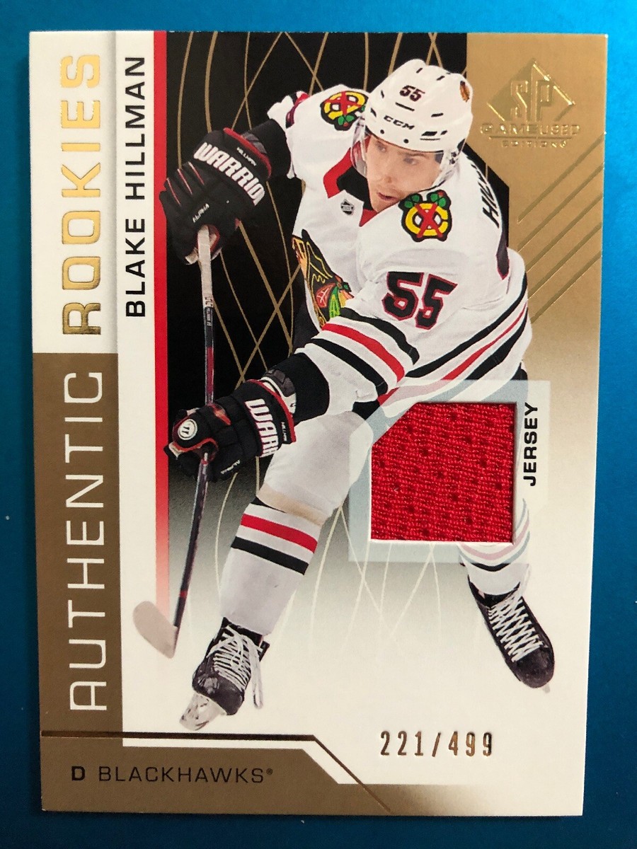 2018-19 SP Game Used Authentic Rookies Base Gold Jersey #146