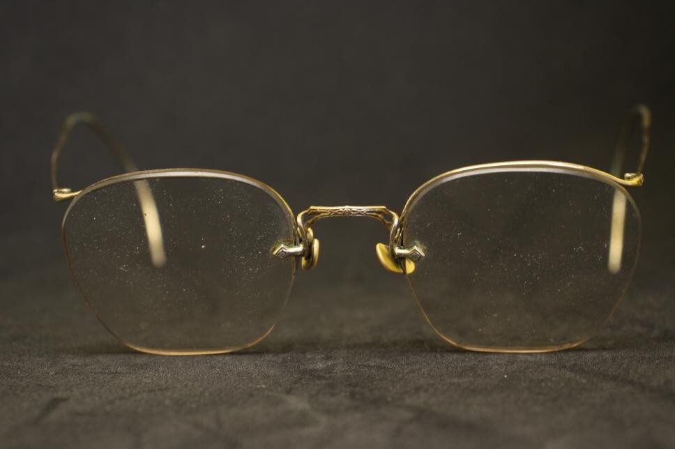 Antique Eyeglasses AO Marty Supreme 44/22 Shuron 1/10 12k Vintage