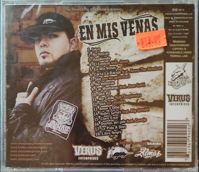 En Mis Venas by El Chivo CD, 2010 BRAND NEW UPC