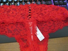 New w/Tag Victoria's Secret   Discounts on 2     Lace Thong    Size XS,S,M,L,XL