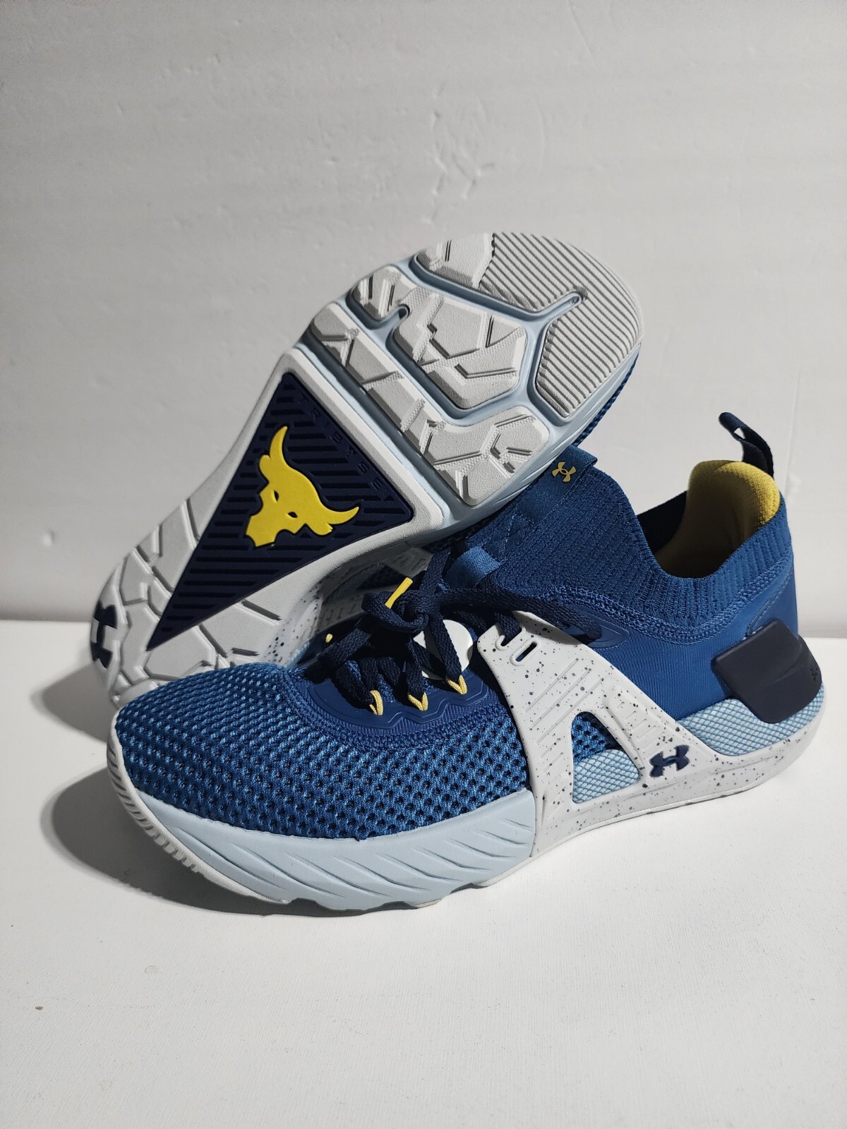 Under Armour UA Project Rock 4 Team Rock 'Deep Sea' Men's [Size 10] 3025860-401