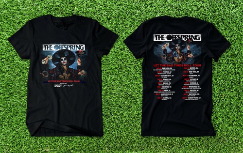 The Offspring Let The Bad Times Roll Tour Apr May 22 T Shirt Ebay