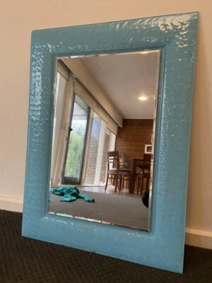 Blue Glass Frame Mirror Mirrors Gumtree Australia Manningham Blue Glass Frame Mirror Mirrors