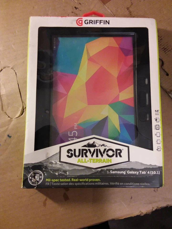 Survivor All Terrain Rugged Case For Samsung Tab 4   10.1  NEW - Image 2 of 4
