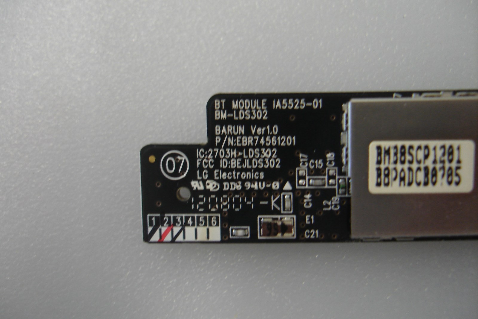 EBR74561201 LG Bluetooth Module, BMLDS302 for 47LM6700UA 55lm6700UA
