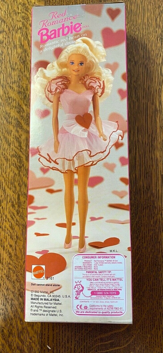 Red Romance Barbie Special Edition 1992 | eBay