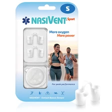 Nasivent Sports - 2x Size S - snow white - Nasal Dilator Improved Breathing