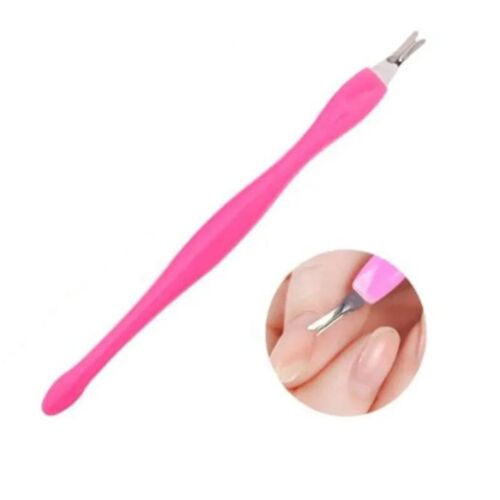 Cuticle Pusher Remover Trimmer Dead Skin Cutter Pedicure Manicure Nail Art Tool - Picture 13 of 19