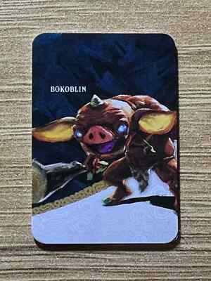 #Z01 Mini Amiibo Karte für Zelda Breath of the Wild Bokoblin Nintendo Switch Wii