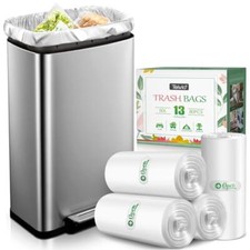 13 Gallon 80 Counts Strong Trash Bags Garbage Bags by , Bin 80-13 Gallon