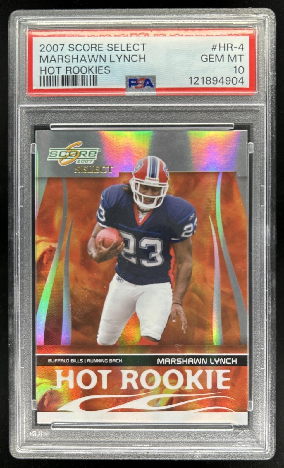 Marshawn Lynch Score Select Hot Rookies #HR4 Base