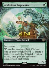 MTG Foil Borderless Secrets of Strixhaven SOS Ambitious Augmenter MINT