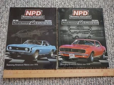 2009 2010 NPD National Part Depot Camaro Magazine lot 1967-1981 Part Accessories