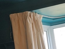 Dunelm Luna Blackout Pencil Pleat Curtains 228x228cm Natural (was £110)