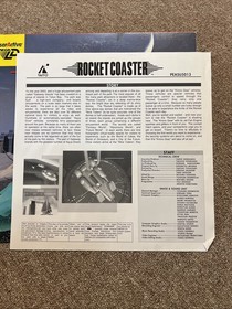 Pioneer LaserActive Mega LD Rocket Coaster Game With Manual