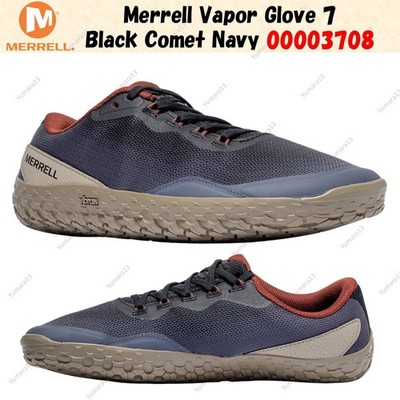 Merrell Vapor Glove 7 Black Comet Navy 00003708 Men's Size