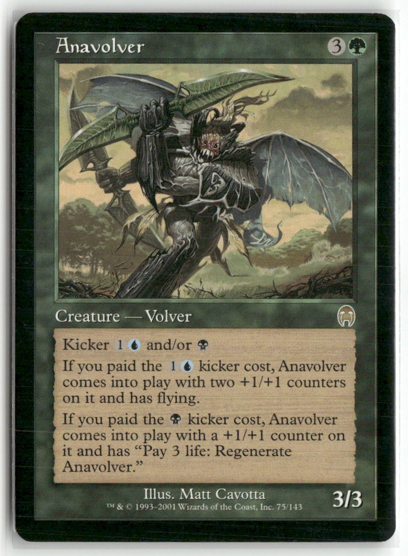 Anavolver 75 Rare Apocalypse Magic: The Gathering Lightly Played