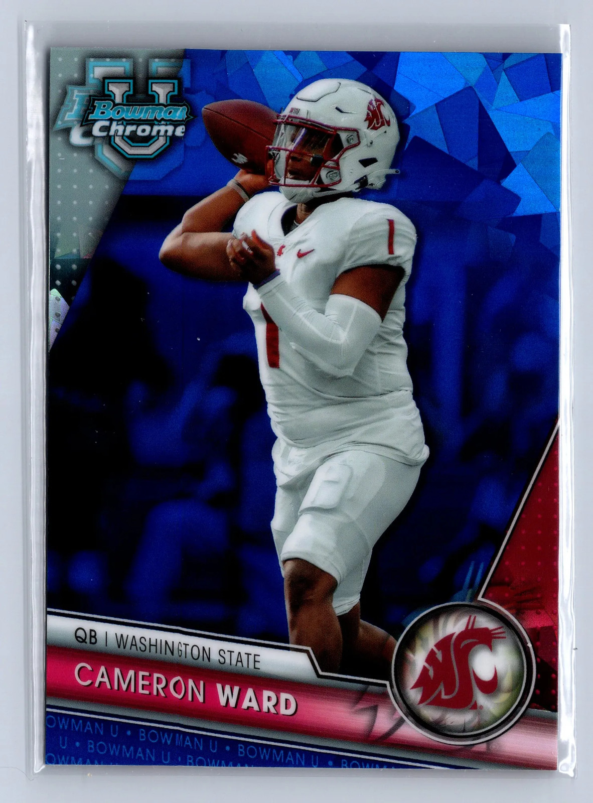 2023 Topps Bowman U Chrome Sapphire Cameron Cam Ward #145