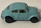 Hot Wheels Volkswagen Beetle Vintage 1988 Aqua Blue 1:64