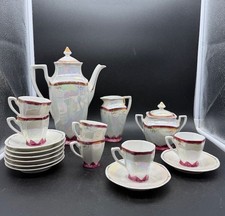 Servizio caffè porcellana Richard Ginori anni '30