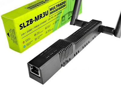 SMLIGHT SLZB-MR3U Quad-Radio-Gateway, Zigbee, Thread, PoE, Home Assistant,