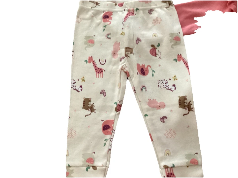 Top polar para bebé niña, volantes, niño mío, leggings estampados, 6-9 meses, nuevo sin etiquetas Foto 4 de 4