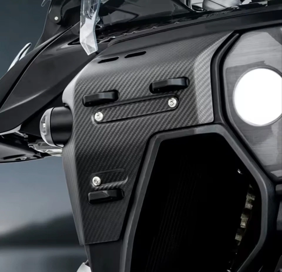 BMW R1300GS Adventure Radiator Cover Side Panel Fairing Carbon Look - Image 2 of 4