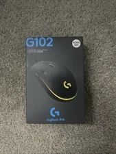 Logitech G102 Light Sync Gaming Wired Mouse with Customizable RGB Lighting Black